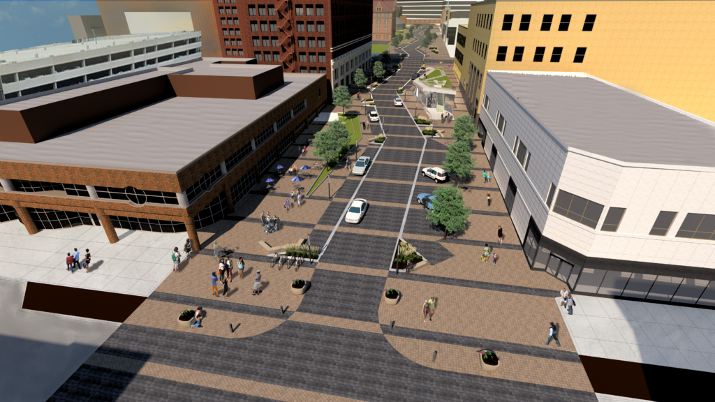Shared Space for Pedestrians, Cyclists, and Vehicles slide